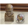 Image 2 : BOX OF COLLECTIBLES - D DAY LIGHTER, COIN BOWL, ETC