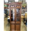 Image 1 : DECORATIVE WOOD CHINA CABINET