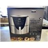 Image 2 : AS NEW BELLA PRO SERIES 8QT STAINLESS AIR FRYER TESTED WORKING