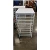 Image 3 : WHITE METAL 5 DRAWER ORGANIZER