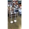 Image 1 : TWO FLOOR LAMPS AND ONE TABLE LAMP