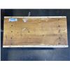 Image 2 : RUSTIC PINE BENCH 26" x 13" x 17"