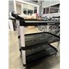Image 6 : BRAND NEW COMMERCIAL SERVING/ SERVICE CART, 3 SHELF, WITH HEAVY DUTY CASTORS, 400LB CAPACITY, RETAIL