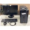 Image 1 : HP I3 DESKTOP COMPUTER WITH WINDOWS 10 UPDATE, INCLUDES KEYBAORD, MONITOR AND MOUSE READY TO USE