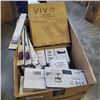 Image 1 : LOT OF AS NEW VIVO MOUNTS AND ACCESSORIES, DESK ACCESSORIES ETC