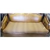 Image 17 : AS NEW ORNATE AND HIGHLY DECORATED SOFA, RETAILS $4800, LEATHER BACKING, AS NEW CONDITION, 1 OF A KI