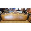 Image 3 : AS NEW ORNATE AND HIGHLY DECORATED SOFA, RETAILS $4800, LEATHER BACKING, AS NEW CONDITION, 1 OF A KI