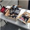 Image 1 : ASSORTED DIGITAL CAMERAS, LENSES AND VIDEO CAMERA