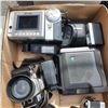Image 2 : ASSORTED DIGITAL CAMERAS, LENSES AND VIDEO CAMERA