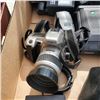 Image 3 : ASSORTED DIGITAL CAMERAS, LENSES AND VIDEO CAMERA