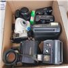Image 1 : ASSORTED VINTAGE POLAROID AND 35MM CAMERAS