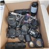 Image 1 : ASSORTED VINTAGE 35MM CAMERAS AND LENSES