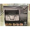 Image 2 : AS NEW BELLA PRO SERIES 9QT STAINLESS TRIZONE AIR FRYER TESTED WORKING