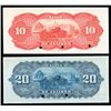 Image 2 : Mexico, Banco de Jalisco, Specimen Banknote Trio, 1902-14 (Pick-S422d),