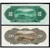 Image 2 : Mexico, Banco de Hidalgo, Specimen and Cancelled Remainder Banknotes 1902//1914 (Pick-S304b),