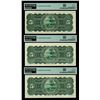 Image 2 : Mexico, Banco de Tamaulipas, ND (1902-14), Trio of 5 Pesos Remainder Banknotes, First is Choice Unc 
