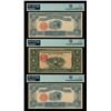 Image 2 : Mexico, La Tesoreria General del Estado, Trio of Issued Banknotes, various grades, 1916 (Pick-S1135)