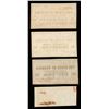 Image 2 : State of Louisiana, 1864, and, State of Florida, 1863, Issued Obsolete Banknote Quartet,
