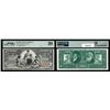 Image 1 : 1896, $2 Silver Certificate "Educational Note", PMG Very Fine 30 (Fr-247),