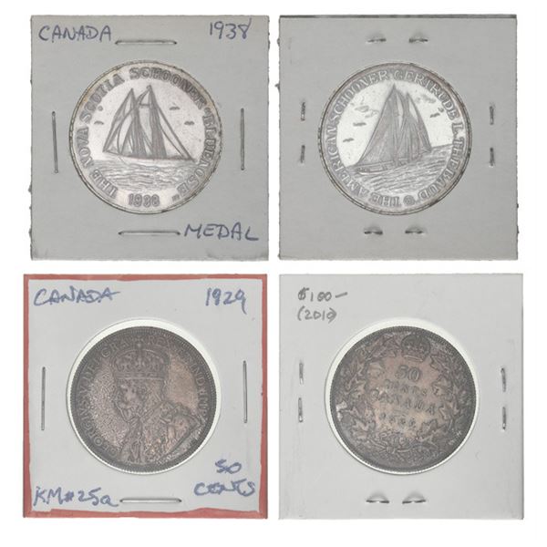 Canada, Coin Assortment, ca. 1842-1996.,