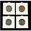 Image 1 : Half Cents, Group of four, 1829//55,
