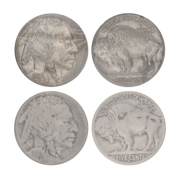 Liberty and Buffalo Nickel Collection, ca. 1884-1938.,