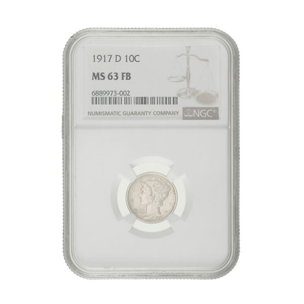 1917-D Mercury Dime,