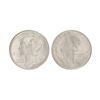 Image 1 : Mercury Dime Collection, with Many High Grade Examples, 1918-45.,