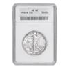 Image 1 : 1916-D Walking Liberty Half Dollar, ANACS MS 62,