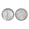 Image 2 : 1917-D Walking Liberty Half Dollar. Mint mark on reverse, ANACS AU 58,