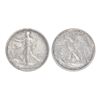 Image 2 : 1917-S Walking Liberty Half Dollar. Mint mark on reverse, ANACS MS 61,