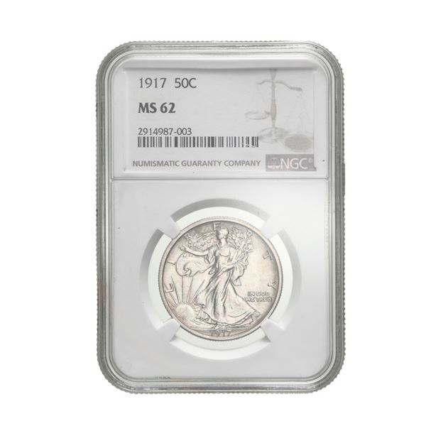 1917 Liberty Walking Half Dollar,