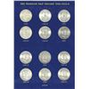 Image 1 : Franklin Half Dollar Uncirculated Collection, 1948-63.,