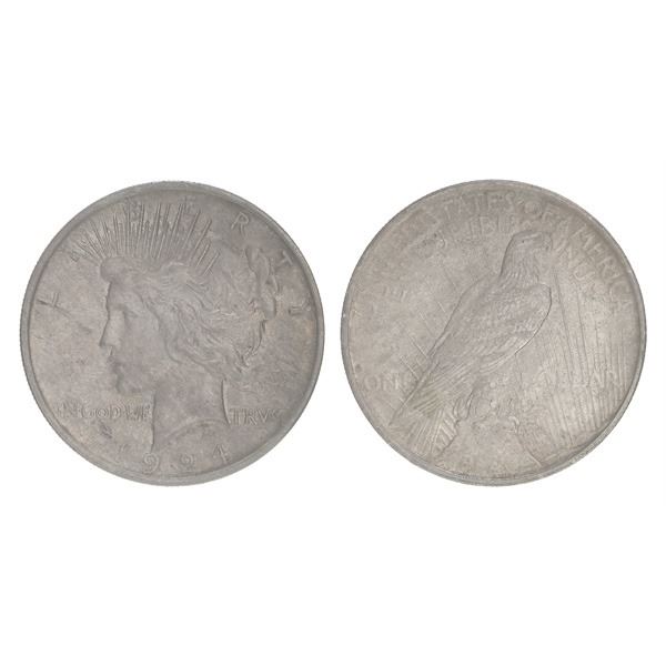 Morgan and Peace Dollar Collection, 1878-1934.,