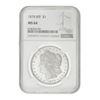 Image 1 : 1878 Morgan Dollar. 8 Tail Feathers NGC MS64,