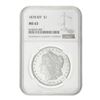 Image 1 : 1878 Morgan Dollar. 8 Tail Feathers NGC MS63,