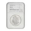 Image 1 : 1878 Morgan Dollar. 8 Tail Feathers NGC MS63,