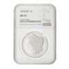 Image 1 : 1878 Morgan Dollar. 8 Tail Feathers NGC MS63,