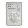 Image 1 : 1878 Morgan Dollar. 8 Tail Feathers NGC MS62,