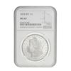 Image 1 : 1878 Morgan Dollar. 8 Tail Feathers NGC MS62,