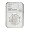 Image 1 : 1878 Morgan Dollar. 8 Tail Feathers NGC MS61,