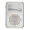 Image 1 : 1880-O Morgan Dollar NGC MS62,