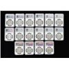 Image 2 : 1881-O Morgan Dollar NGC AU58 to MS 62, Group of 16 coins,