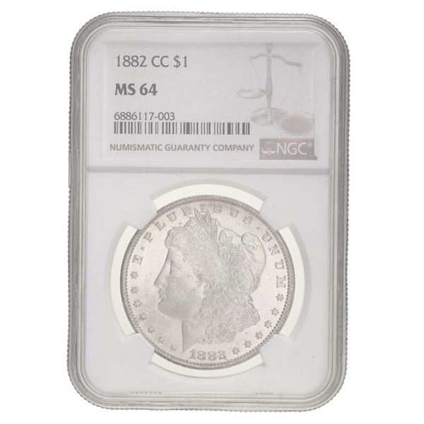 1882-CC Morgan Dollar,