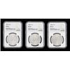 Image 1 : 1885-O Morgan Dollar NGC MS64, Group of three,