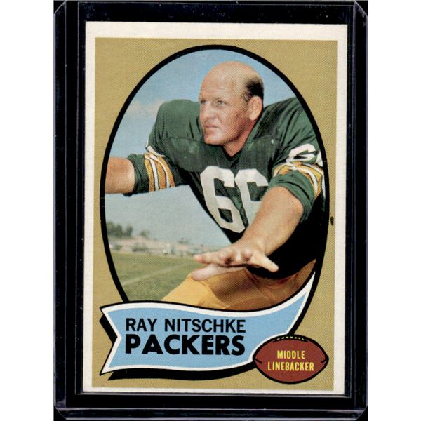 Ray Nitschke 1970 Topps Card #55