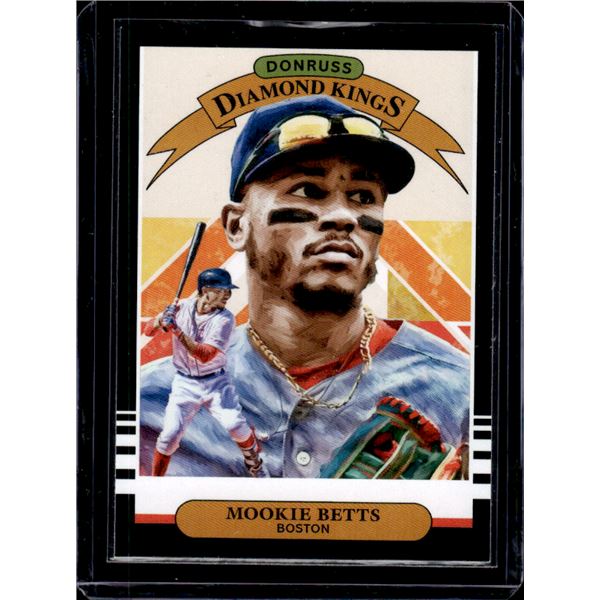Mookie Betts 2019 Donruss Diamond Kings #1