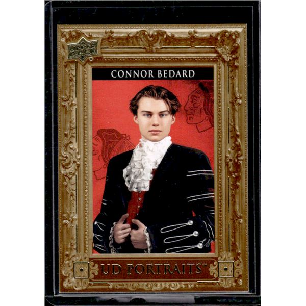 Connor Bedard UD Portraits Rookie Card 2023-24 Upper Deck #P60
