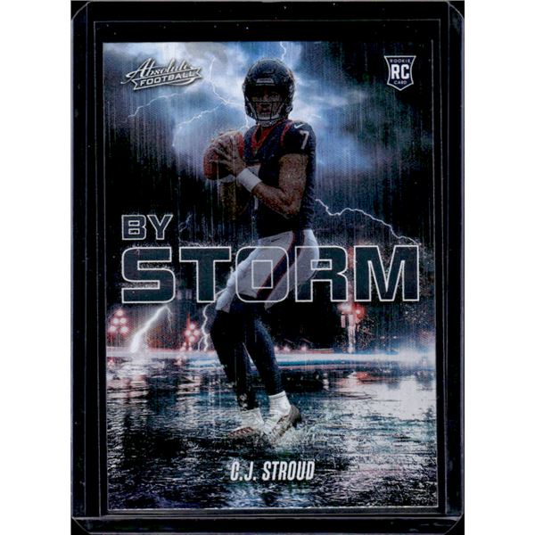 C.J. Stroud By Storm Rookie Card 2023 Panini Absolute #BST-2