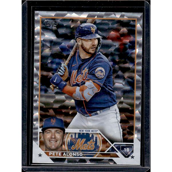 Pete Alonso Silver Foil 2023 Topps #20